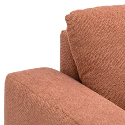 Beldomo System Ecksofa Hamburg orangebraun Clearance