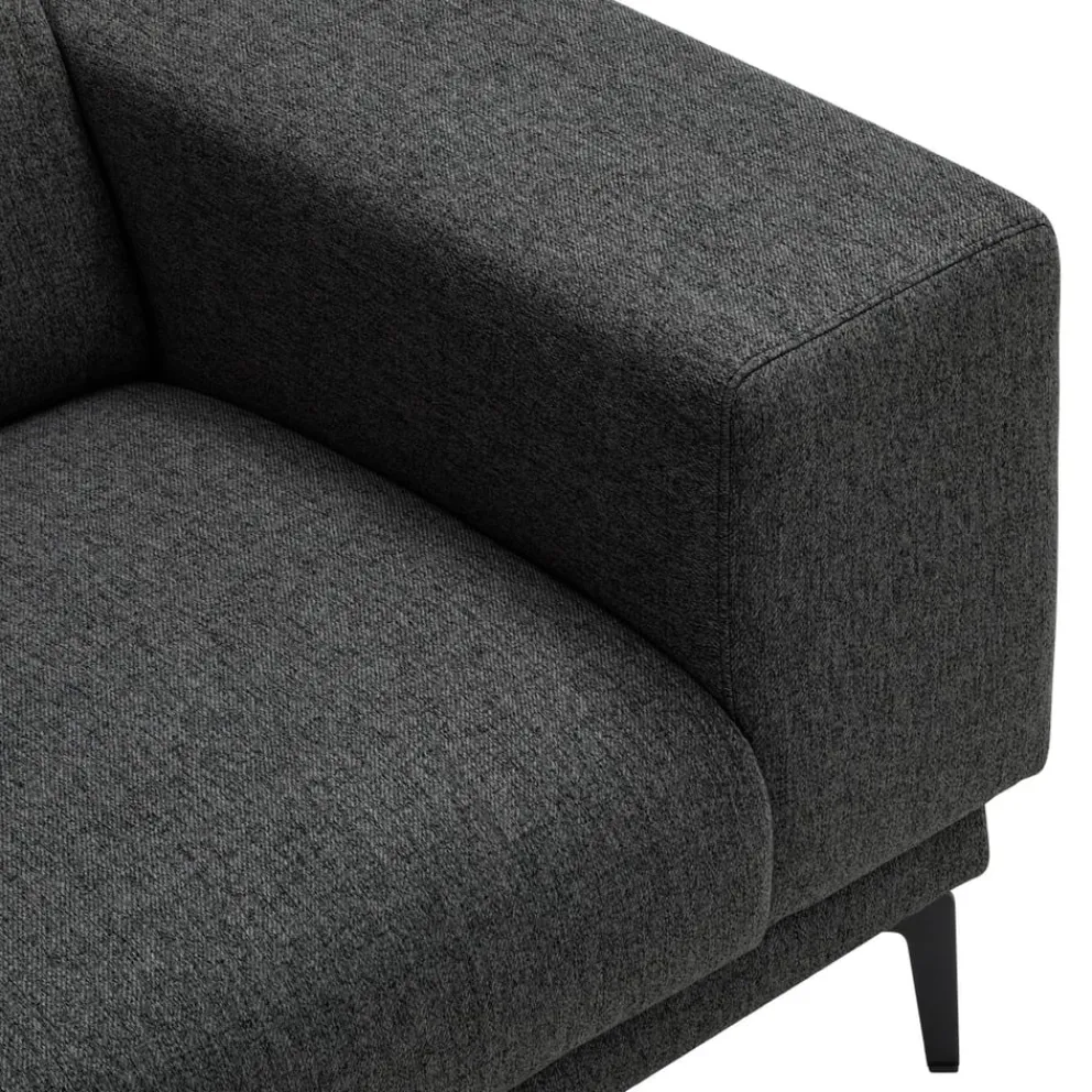 one Ecksofa Huber dunkelgrau Clearance