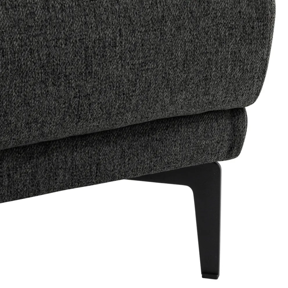 one Ecksofa Huber dunkelgrau Clearance
