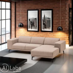 one Ecksofa Huber beige Best