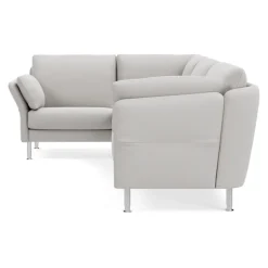 INTERTIME Ecksofa I-Cielo Carla silbergrau U1200C Outlet