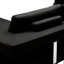 Dieter Knoll Ecksofa Imola Kat. 56, Torro schwarz Best
