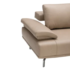 Dieter Knoll Ecksofa Imola sandbraun New