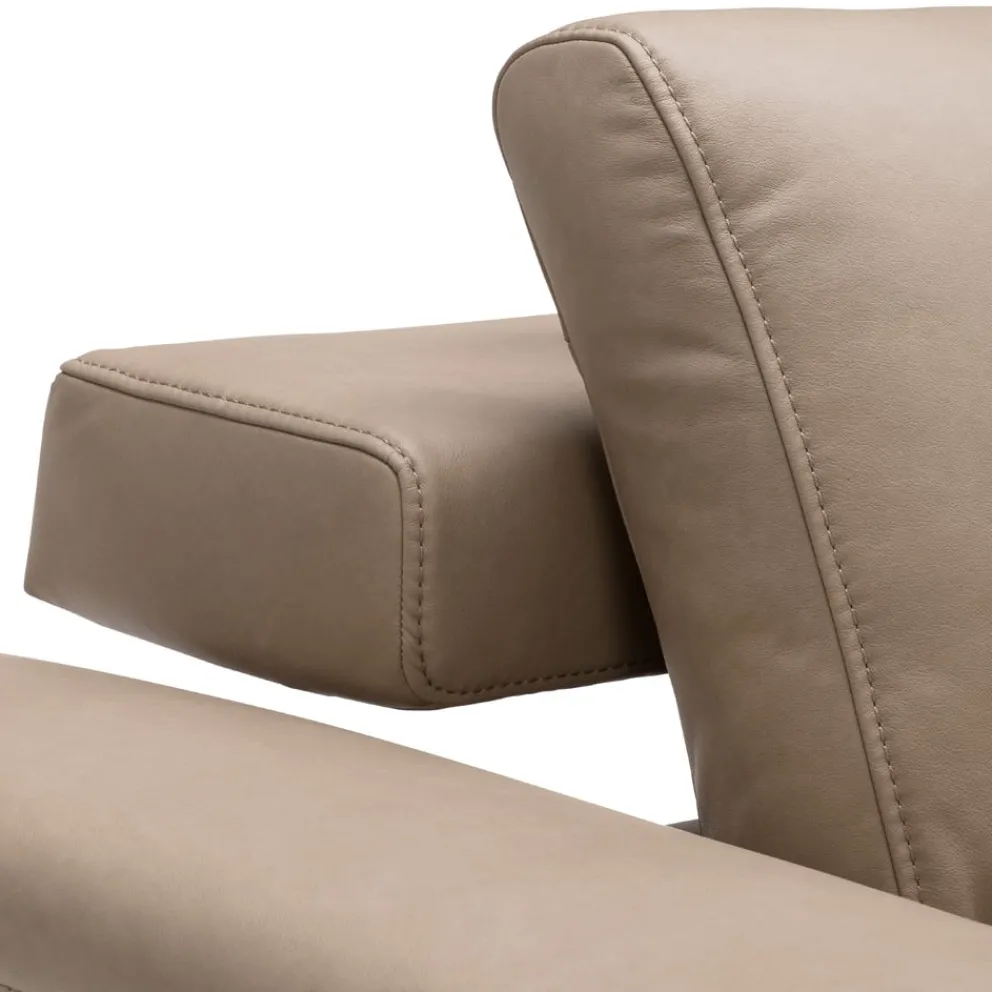 Dieter Knoll Ecksofa Imola sandbraun New