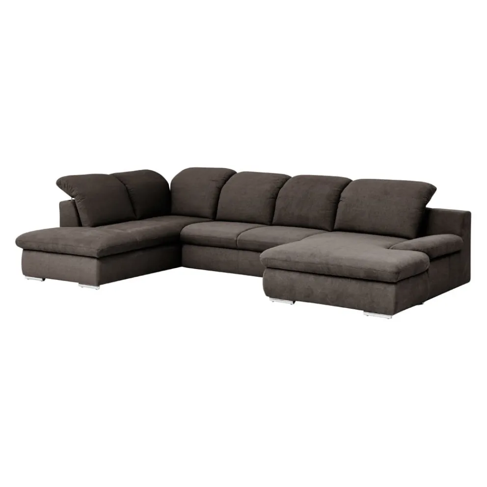 Livetastic Ecksofa Isona dunkelbraun Hot