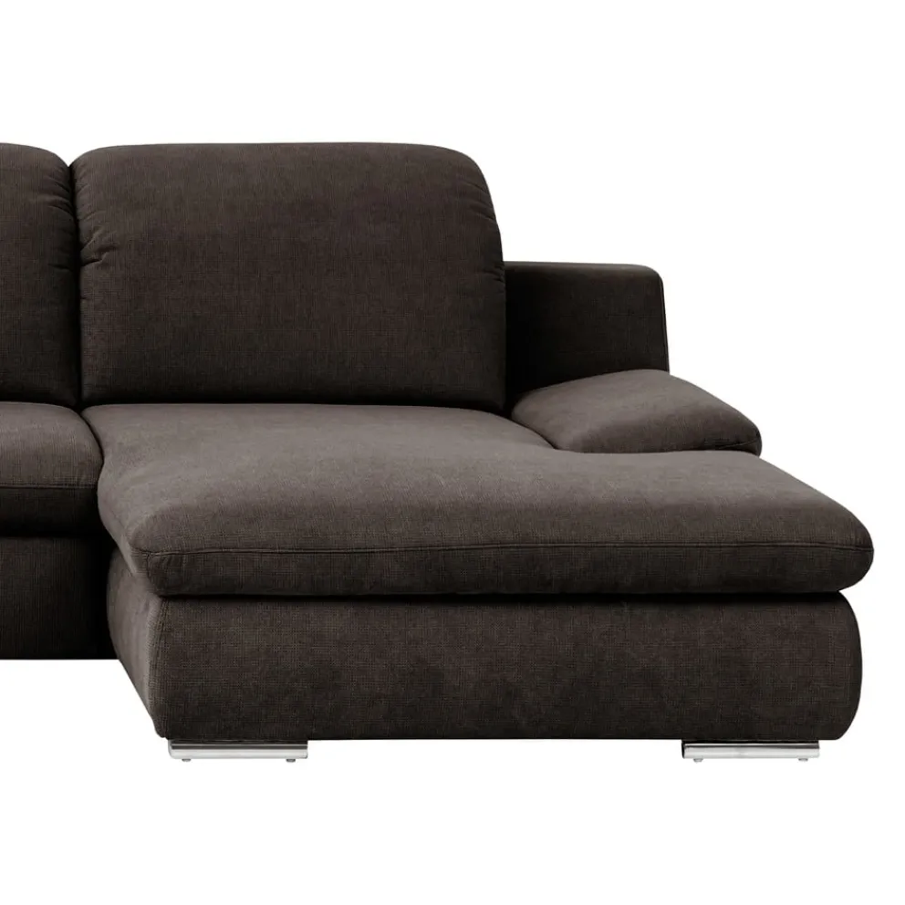 Livetastic Ecksofa Isona dunkelbraun Hot