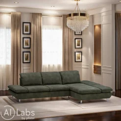 Chilliano Ecksofa Jackie oliv Sale