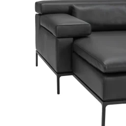 JORI Ecksofa J-Shiva Celia Nero Outlet