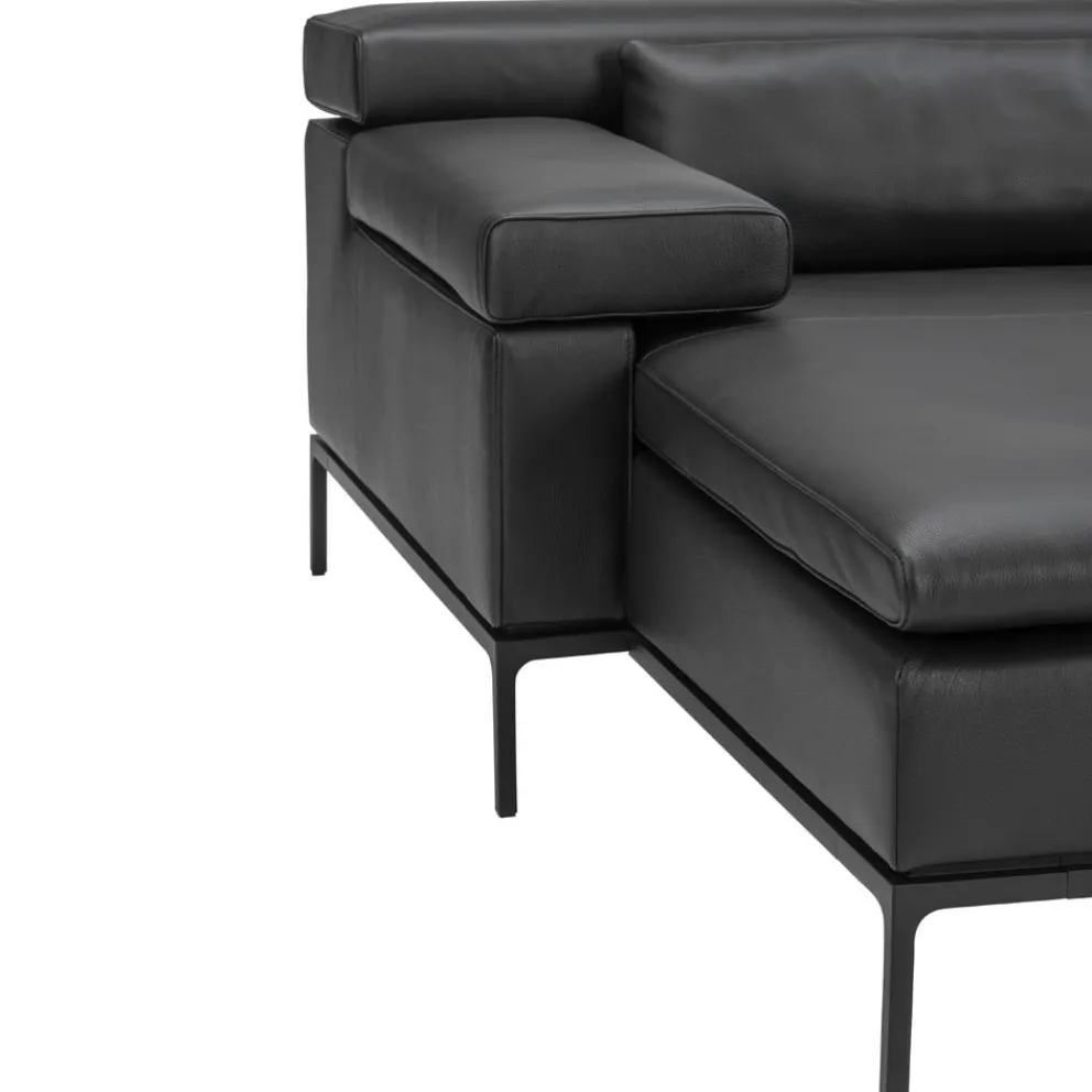 JORI Ecksofa J-Shiva Celia Nero Outlet