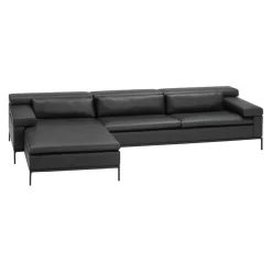 JORI Ecksofa J-Shiva Celia Nero Outlet