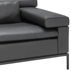 JORI Ecksofa J-Shiva Celia Nero Outlet