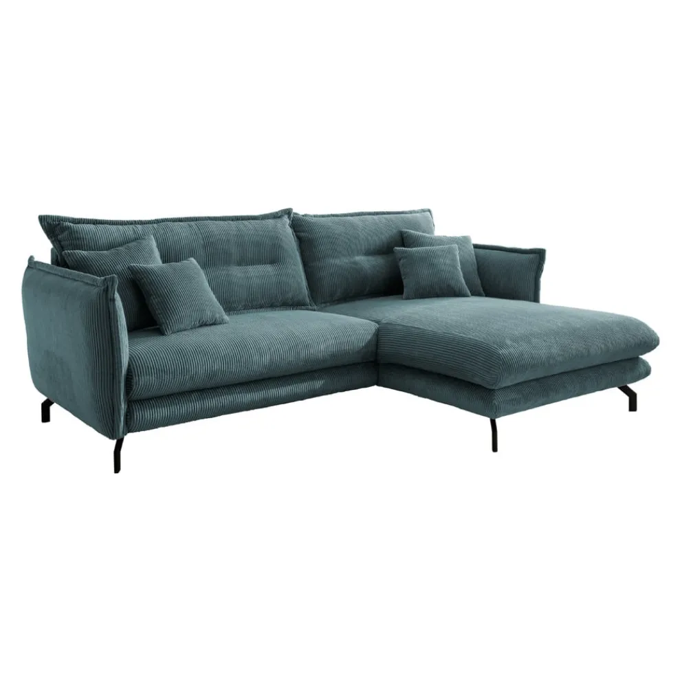 Livetastic Ecksofa Lava petrol New