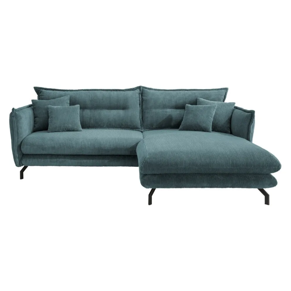 Livetastic Ecksofa Lava petrol New