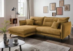 Livetastic Ecksofa Lava gold Clearance