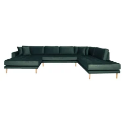 Johann Jakob Ecksofa Lido dunkelgrün Outlet
