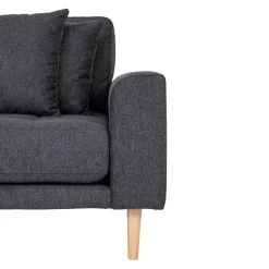 Johann Jakob Ecksofa Lido dunkelgrau Discount