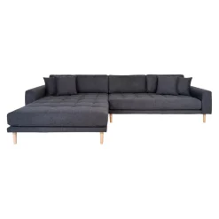 Johann Jakob Ecksofa Lido dunkelgrau Discount
