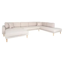 Johann Jakob Ecksofa Lido cremeweiss