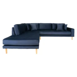 Johann Jakob Ecksofa Lido dunkelblau Best