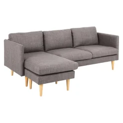 MID.YOU Ecksofa Milly braungrau Best