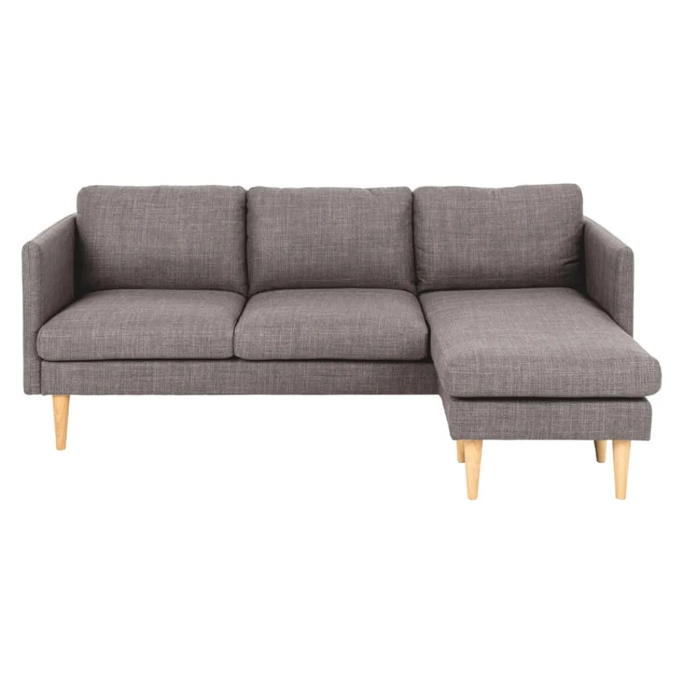 MID.YOU Ecksofa Milly braungrau Best