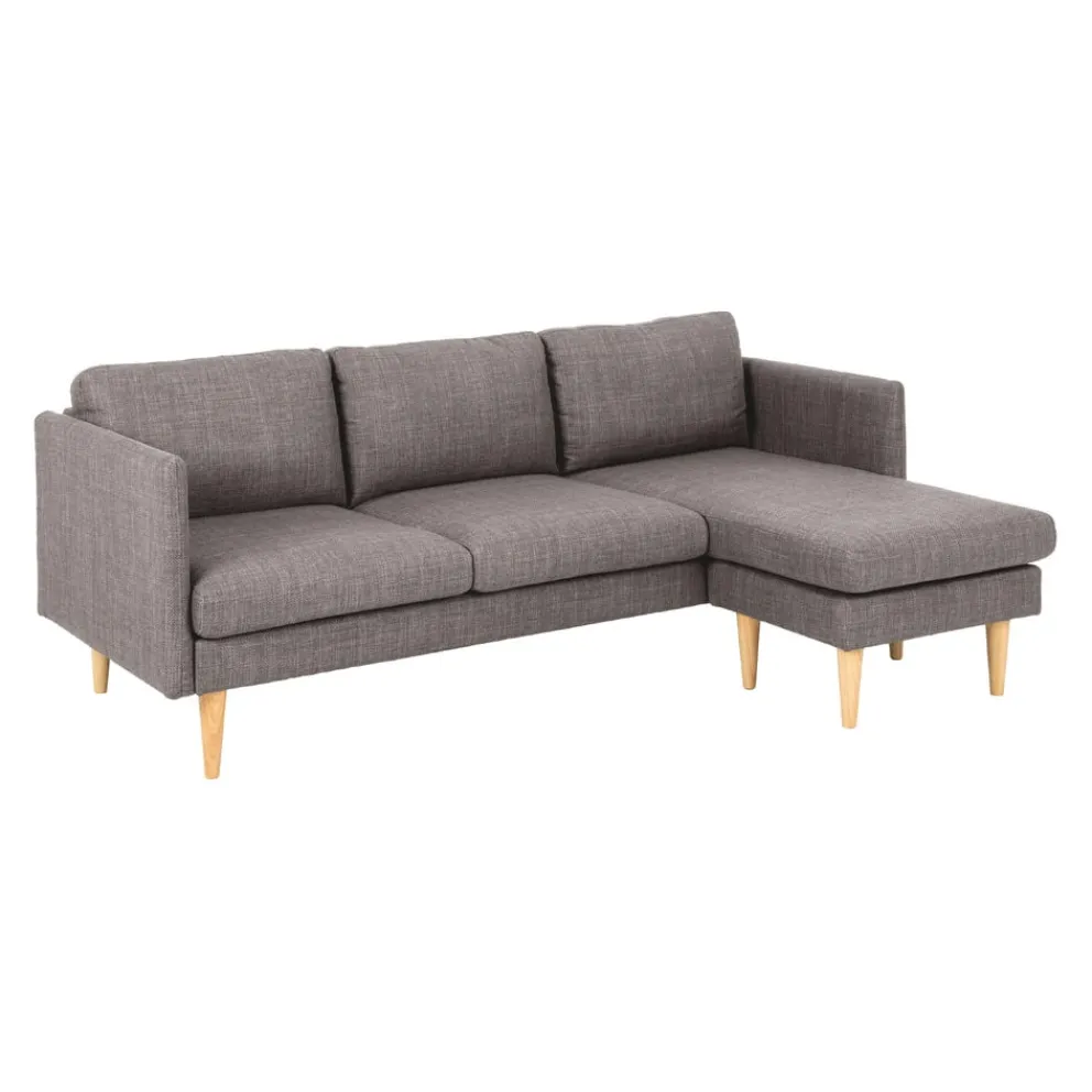 MID.YOU Ecksofa Milly braungrau Best