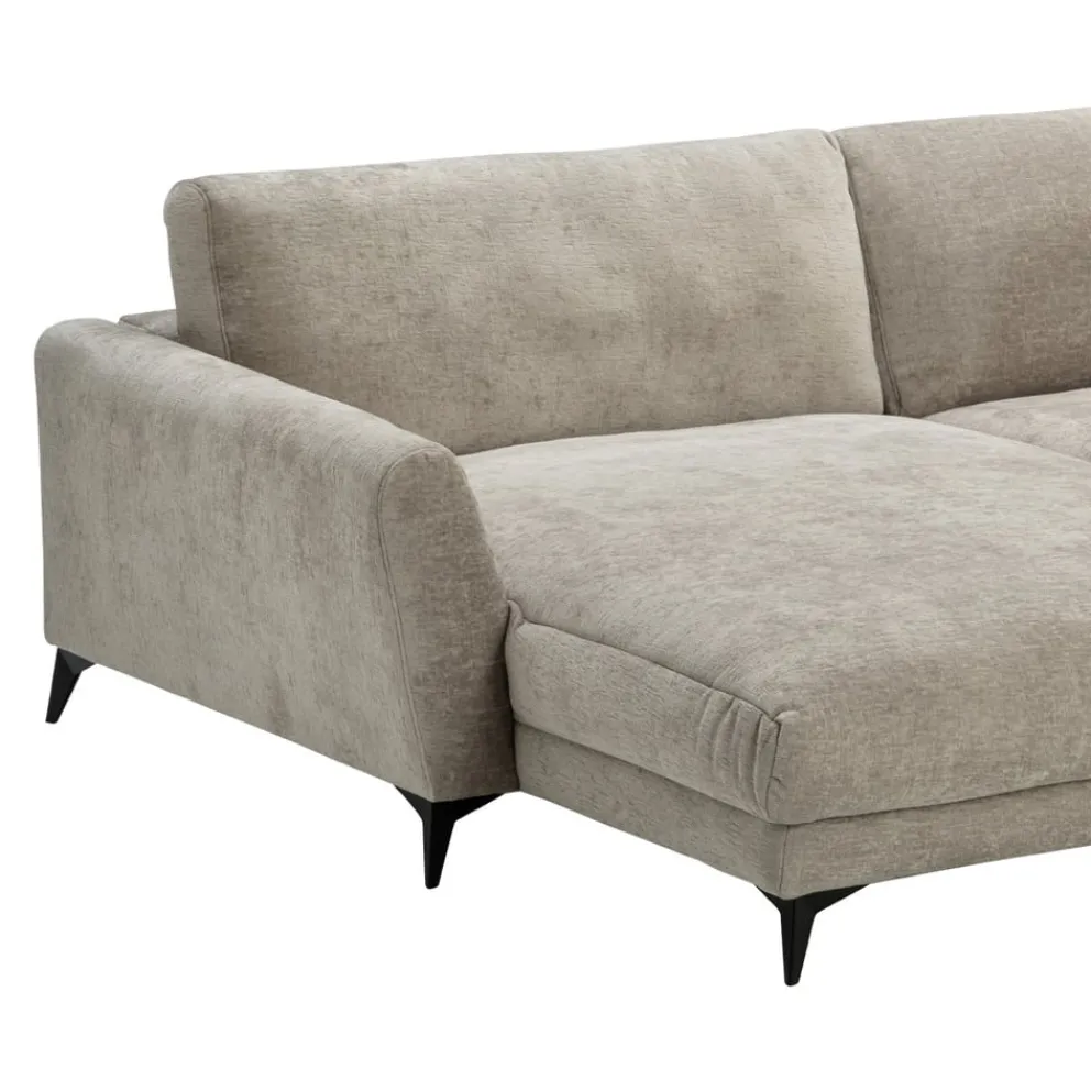 Beldomo Style Ecksofa Mjörn crème Discount