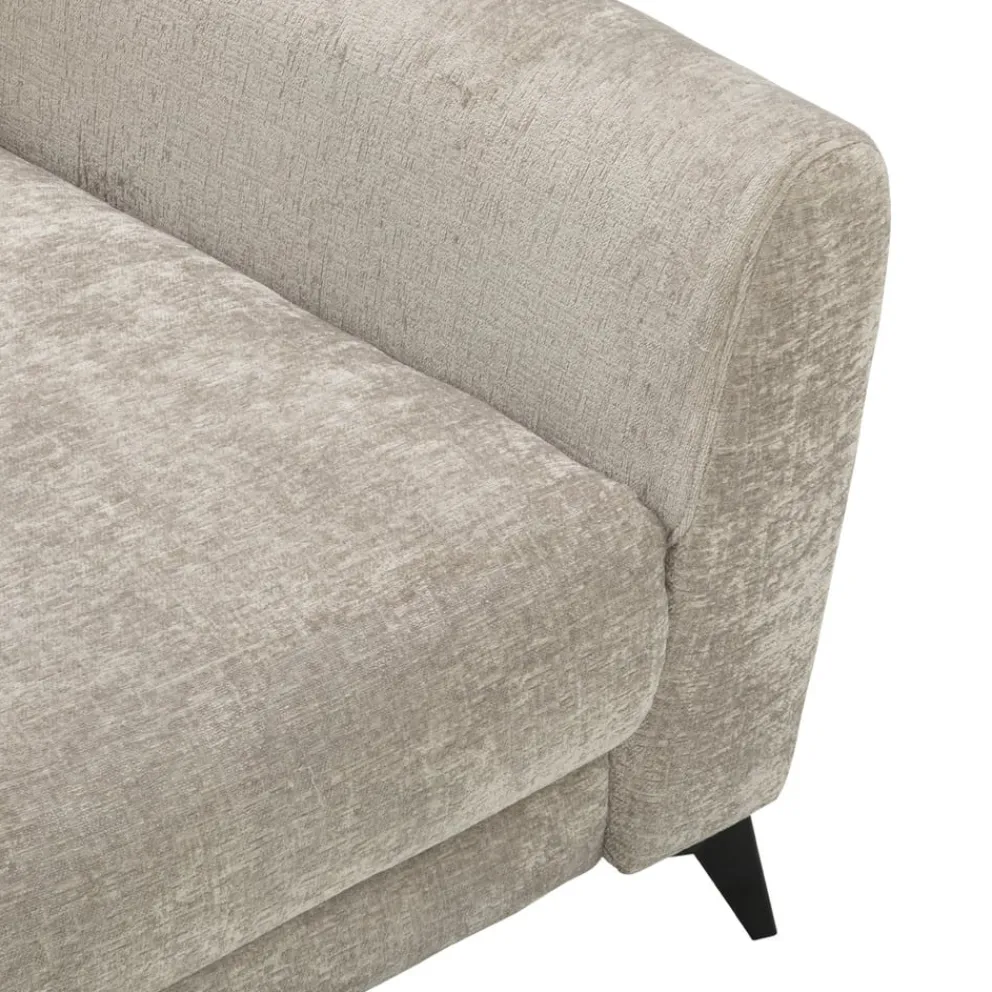 Beldomo Style Ecksofa Mjörn crème Discount