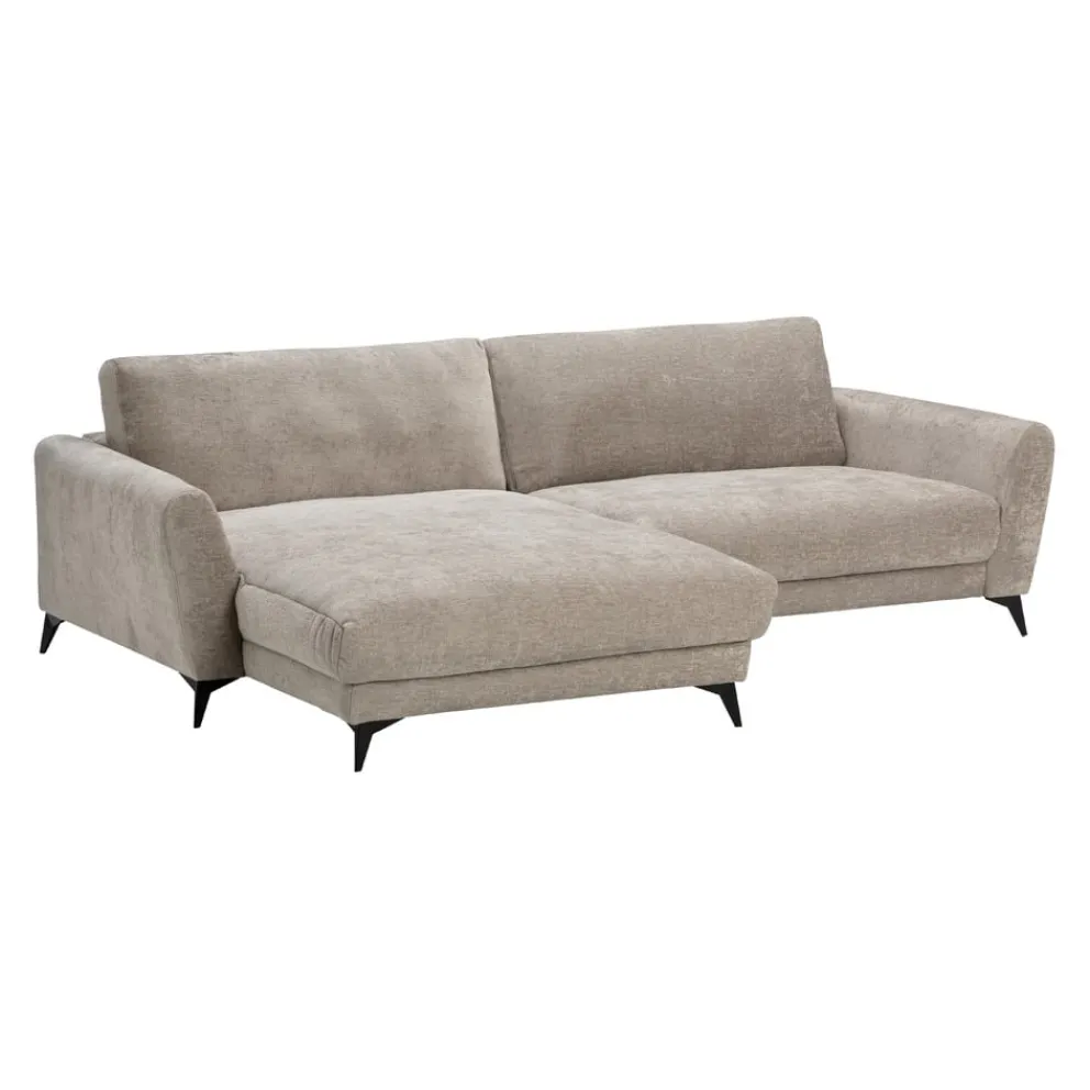 Beldomo Style Ecksofa Mjörn crème Discount