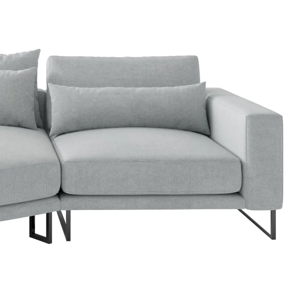Livetastic Ecksofa Natalia Kat. 0, Alta 16 Basaltgrau Outlet