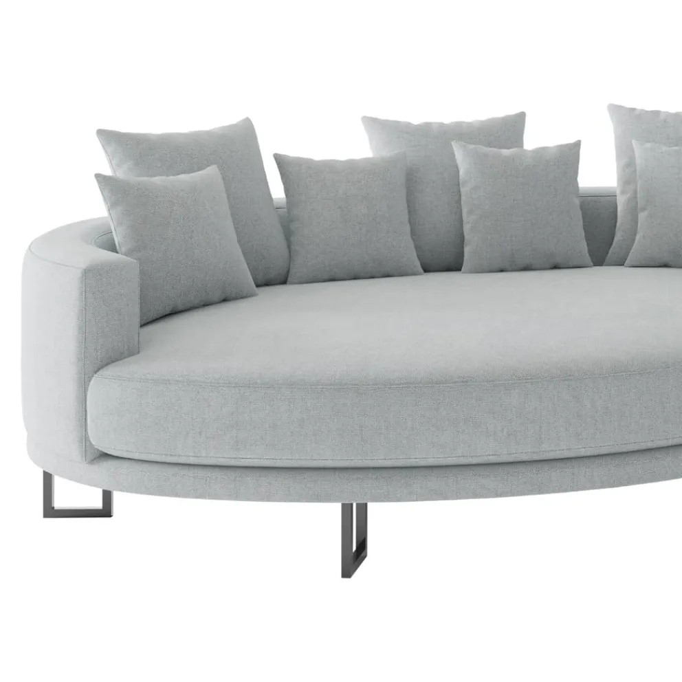 Livetastic Ecksofa Natalia Kat. 0, Alta 16 Basaltgrau Outlet