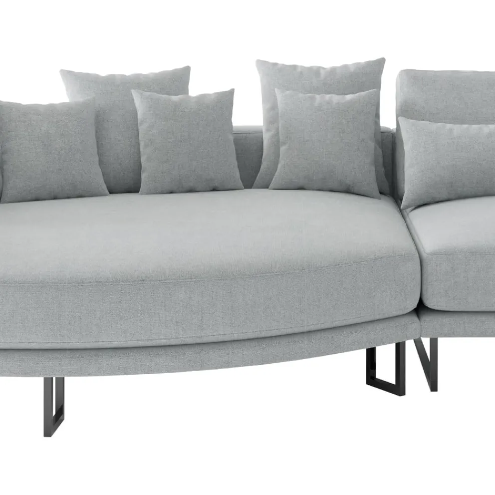 Livetastic Ecksofa Natalia Kat. 0, Alta 16 Basaltgrau Outlet