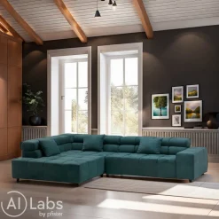 Hom'In Ecksofa Oregon Kat. 6, Matrix petrol Online