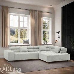 Hom'In Ecksofa Oregon Kat. 6, Matrix silver Discount
