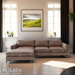 Livetastic Ecksofa Packo Kat. 1, Missouri 03 Lehmbraun Sale