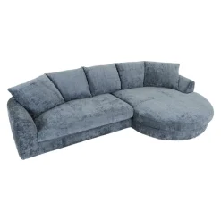 MID.YOU Ecksofa Pandino jeansblau Sale
