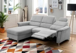Livetastic Ecksofa Parole silber Discount
