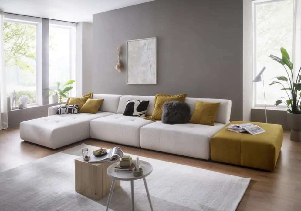 Edition Ecksofa Pensacola 2.0 weiss Hot