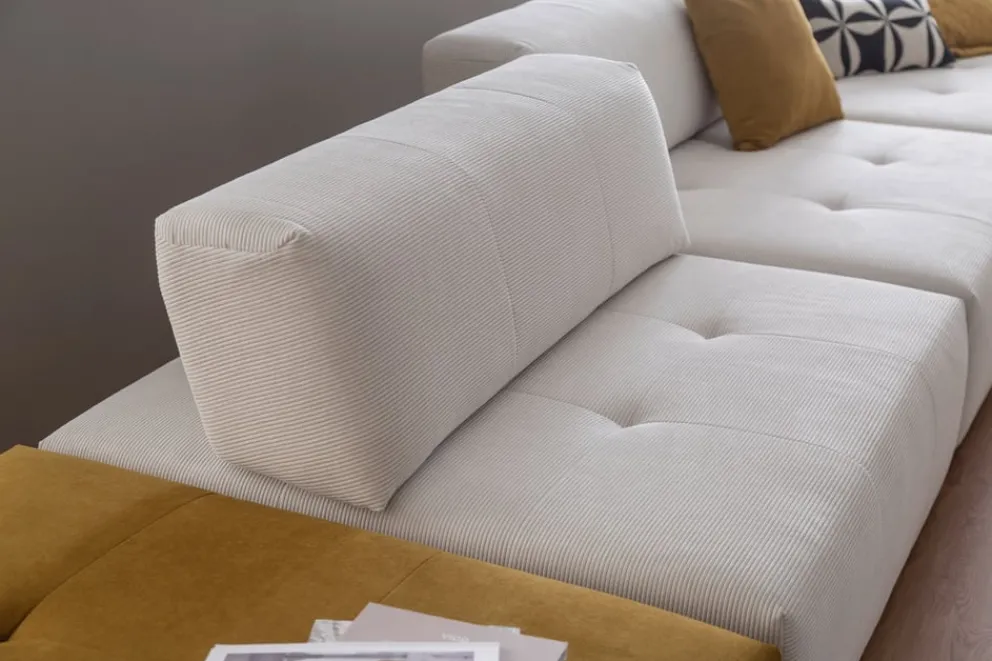 Edition Ecksofa Pensacola 2.0 weiss Hot