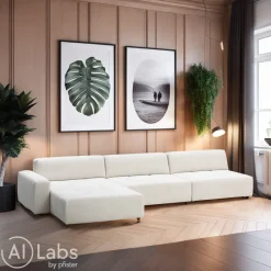 Edition Ecksofa Pensacola 2.0 weiss Hot