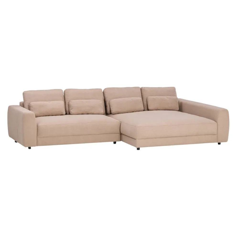 FLEXLUX Ecksofa Petrone beige Outlet
