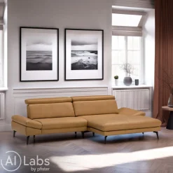 Beldomo Premium Ecksofa PN-EM22096 sandbraun Online