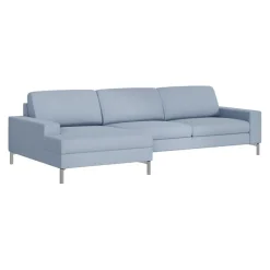 Johann Jakob Ecksofa Quattro Kat. 1, King 7 light blue Outlet