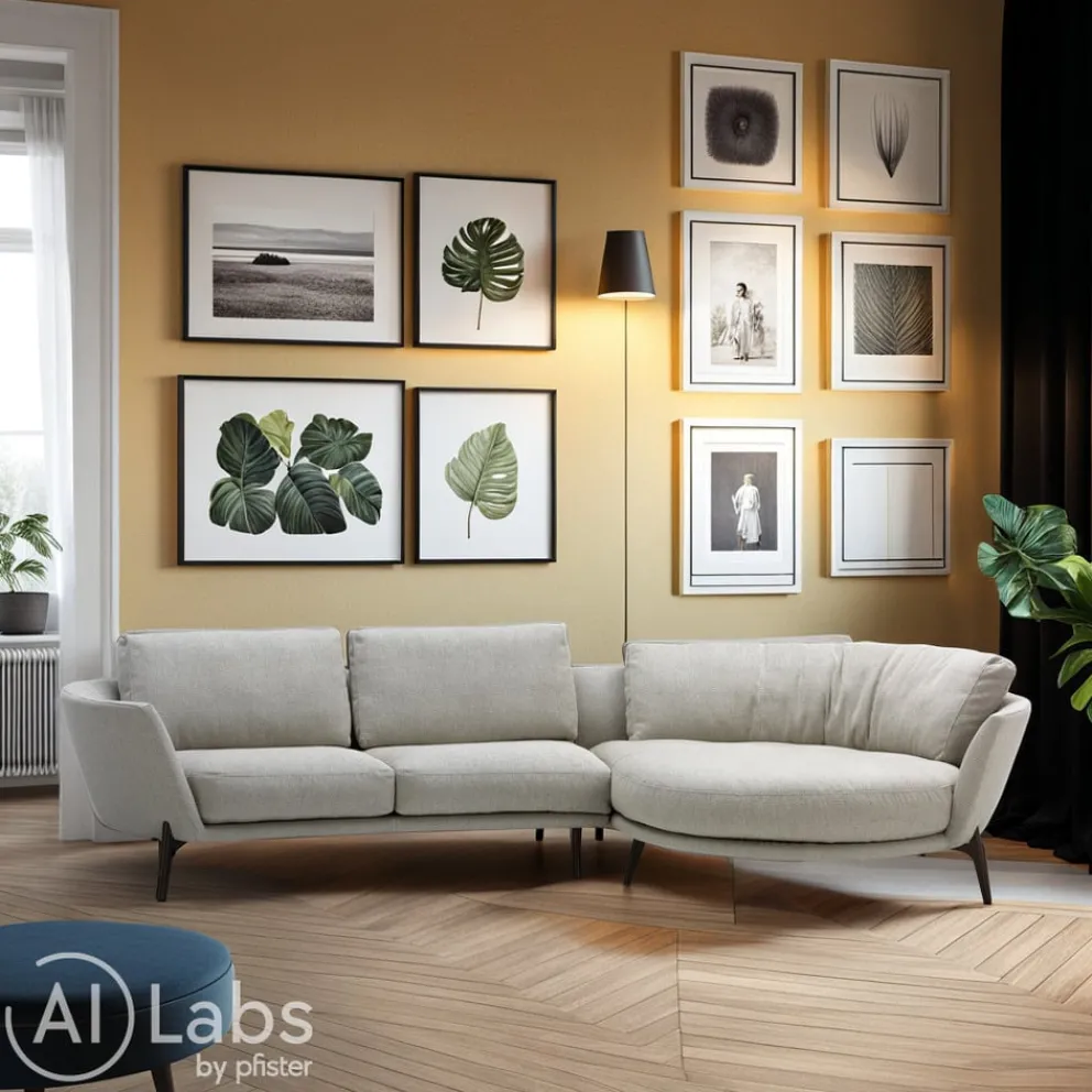 LEOLUX Ecksofa Rego Kat. 4, Apollo 31 Star New