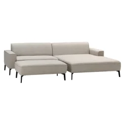 Johann Jakob Ecksofa Riva hellgrau Hot
