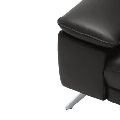 Dieter Knoll Ecksofa Rivello Kat. 100, Torro schwarz Clearance