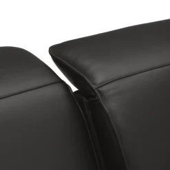 Dieter Knoll Ecksofa Rivello Kat. 100, Torro schwarz Clearance