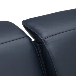 Dieter Knoll Ecksofa Rivello Kat. 160, La Tempra nightblue