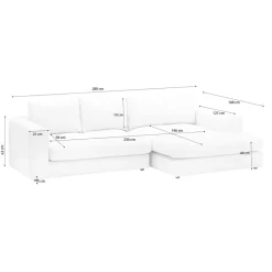 edy&liv Ecksofa ROLSAN beige Hot
