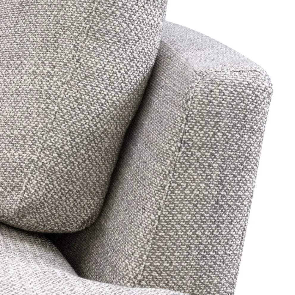 Johann Jakob Ecksofa Rotondo-3092 Kat. SK30, T88/ 23 silver grey Discount